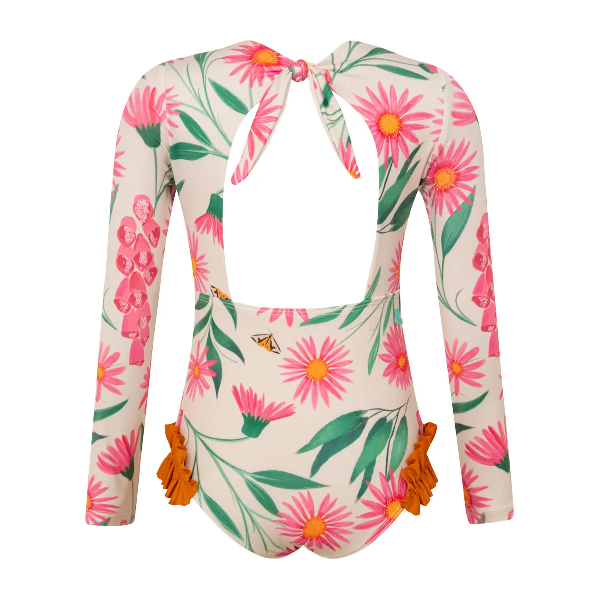 PEPITA&ME - Traje De Baño Niña Manga Larga Protección Uv (Upf50+)