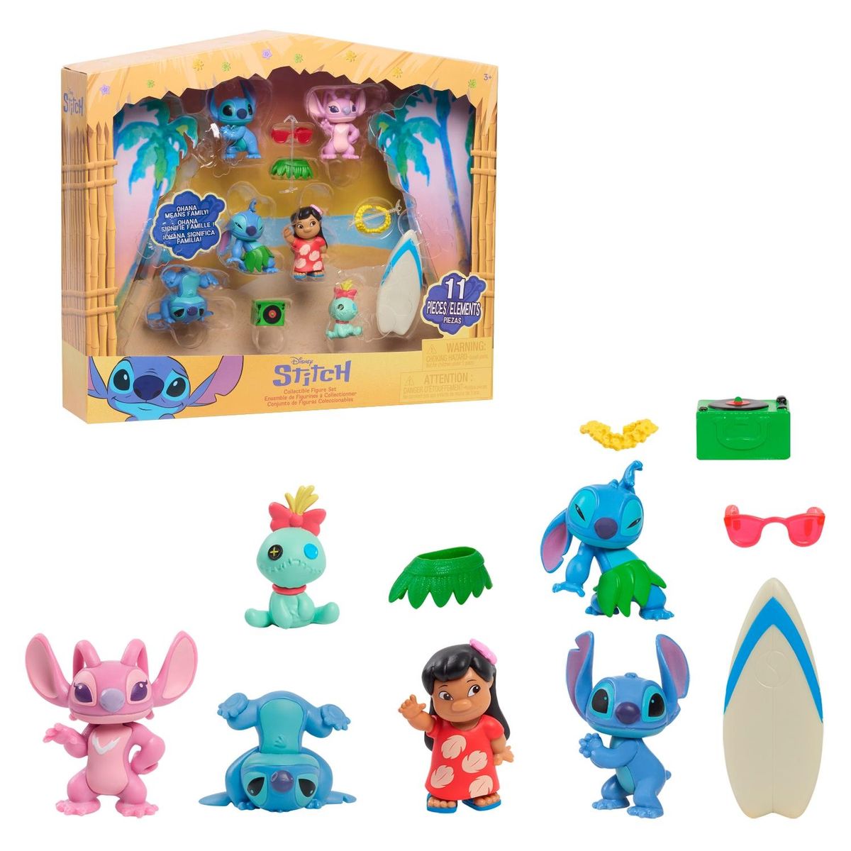 LILO & STITCH - Stitch Set De Figuras Coleccionables Lilo & Stitch
