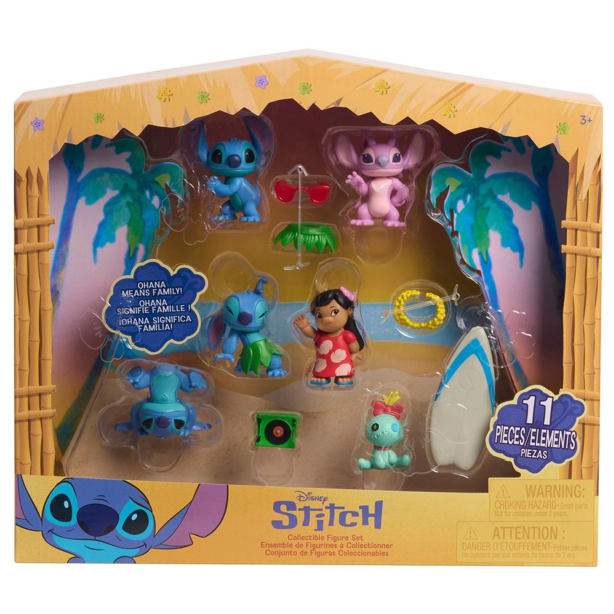 LILO & STITCH - Stitch Set De Figuras Coleccionables Lilo & Stitch