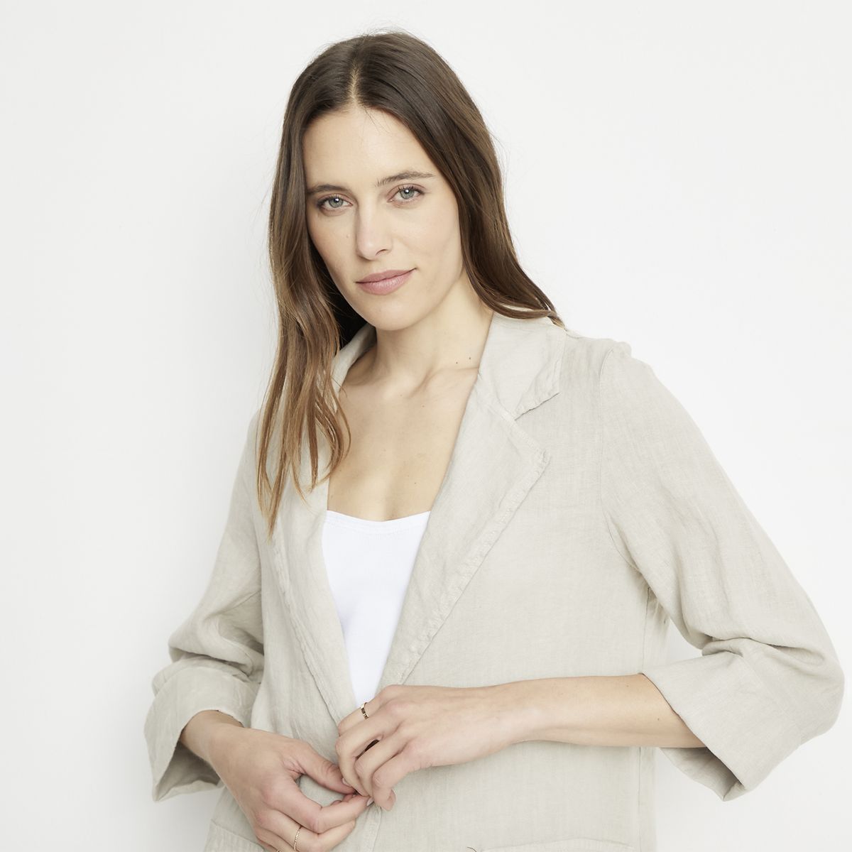 APOLOGY - Blazer Lino Mujer Apology