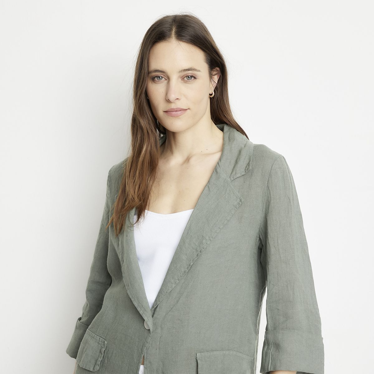 APOLOGY - Blazer Lino Mujer Apology