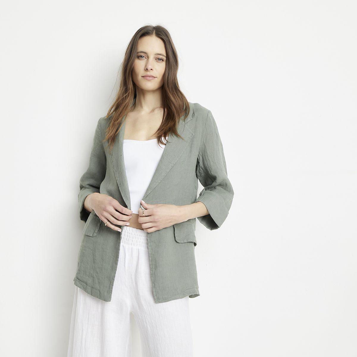 APOLOGY - Blazer Lino Mujer Apology