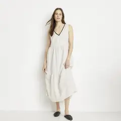 APOLOGY - Vestido Lino Hecho en Italia Mujer