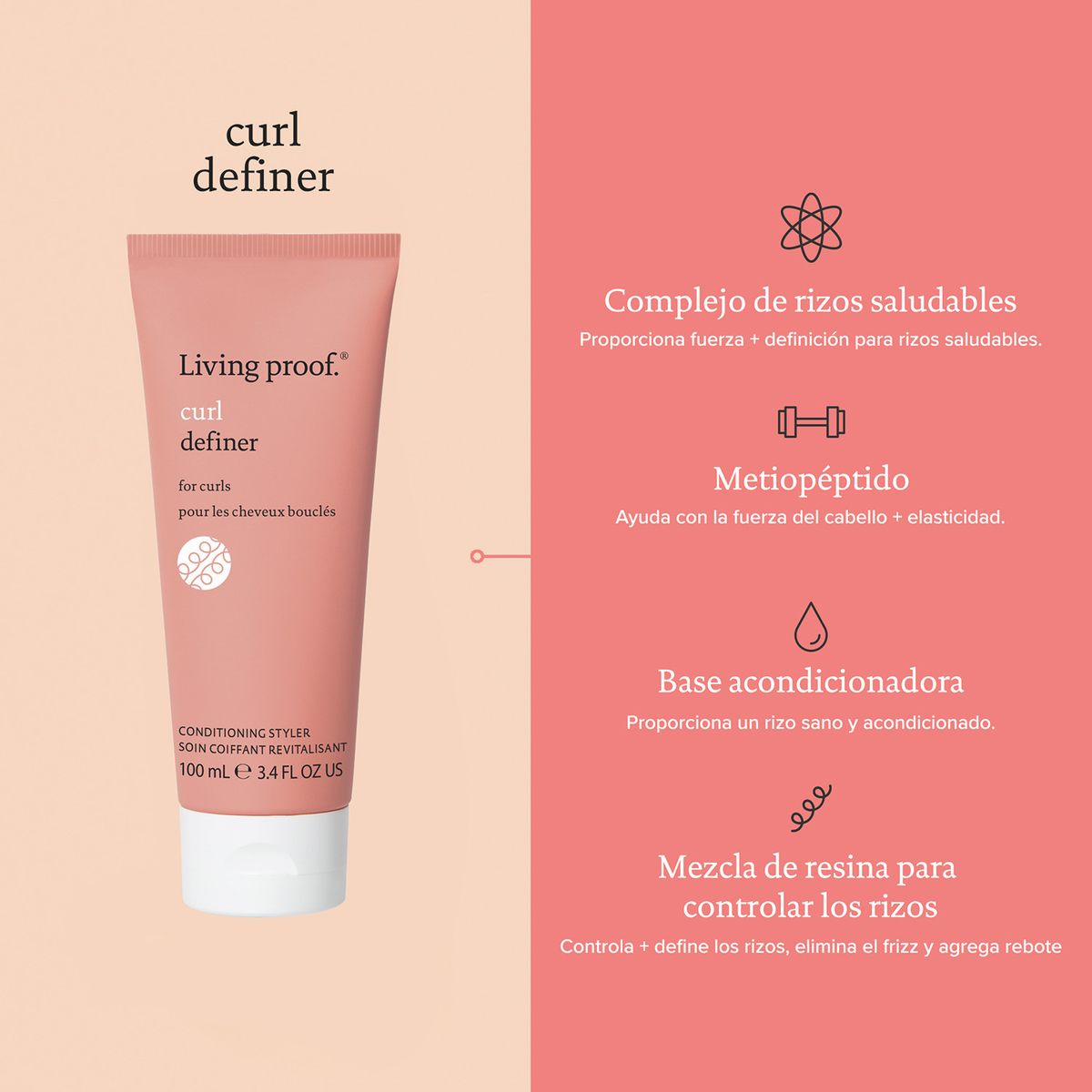 LIVING PROOF - Curl Definer 100 Ml Living Proof