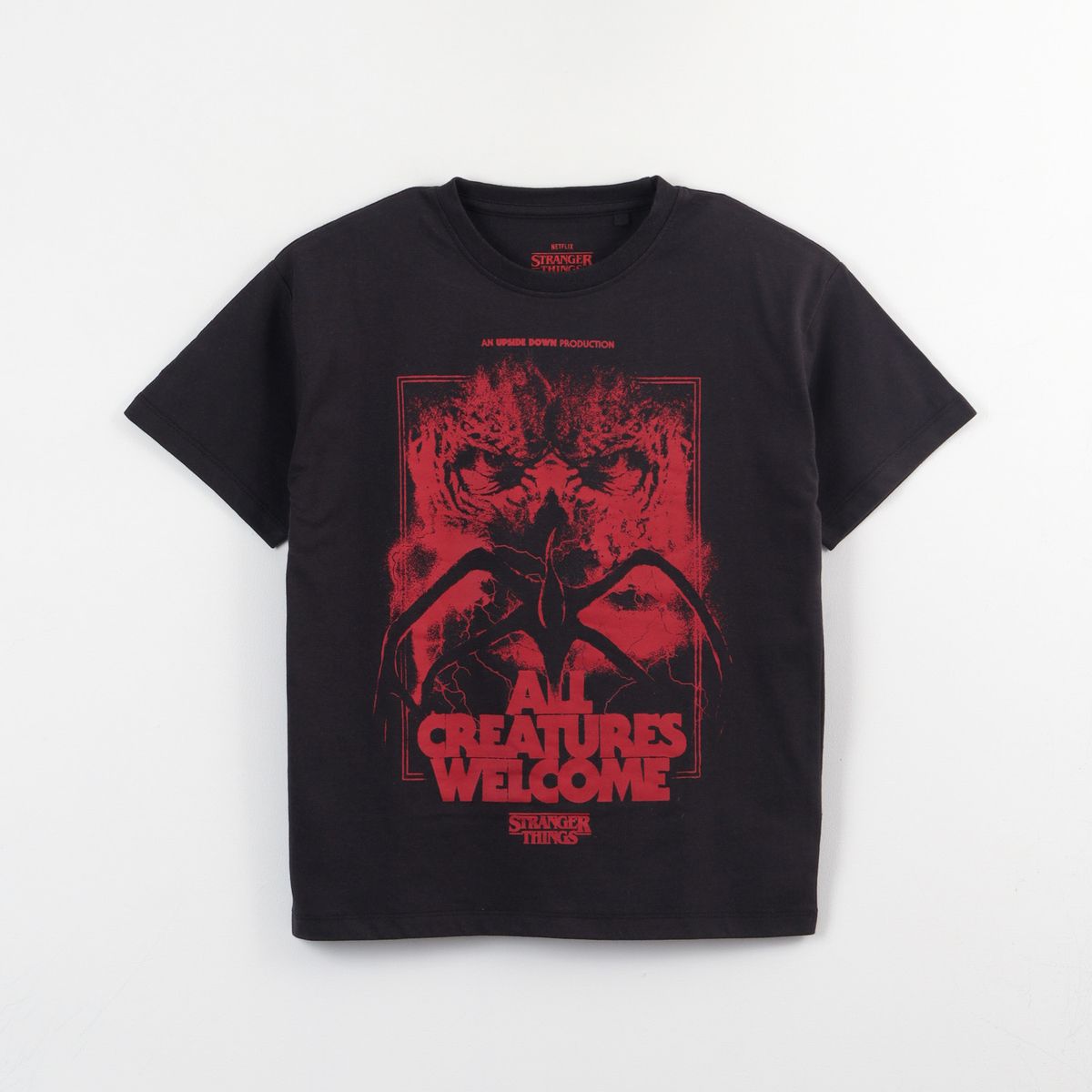 STRANGER THINGS - Polera Algodón Niño Stranger Things