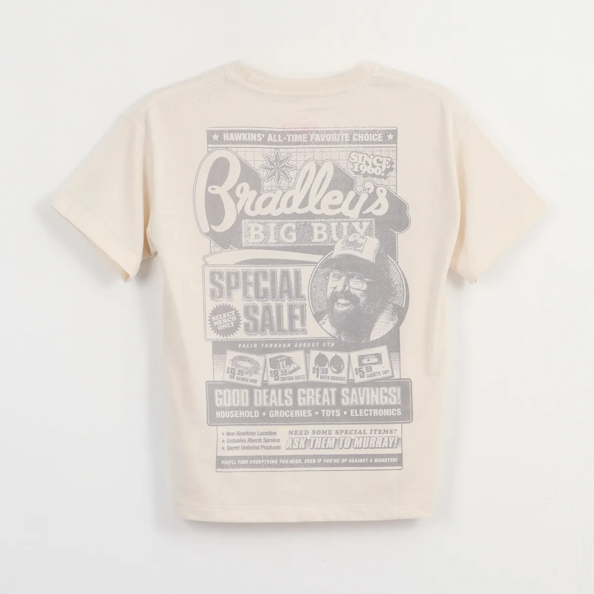 STRANGER THINGS - Polera Algodón Niño Stranger Things