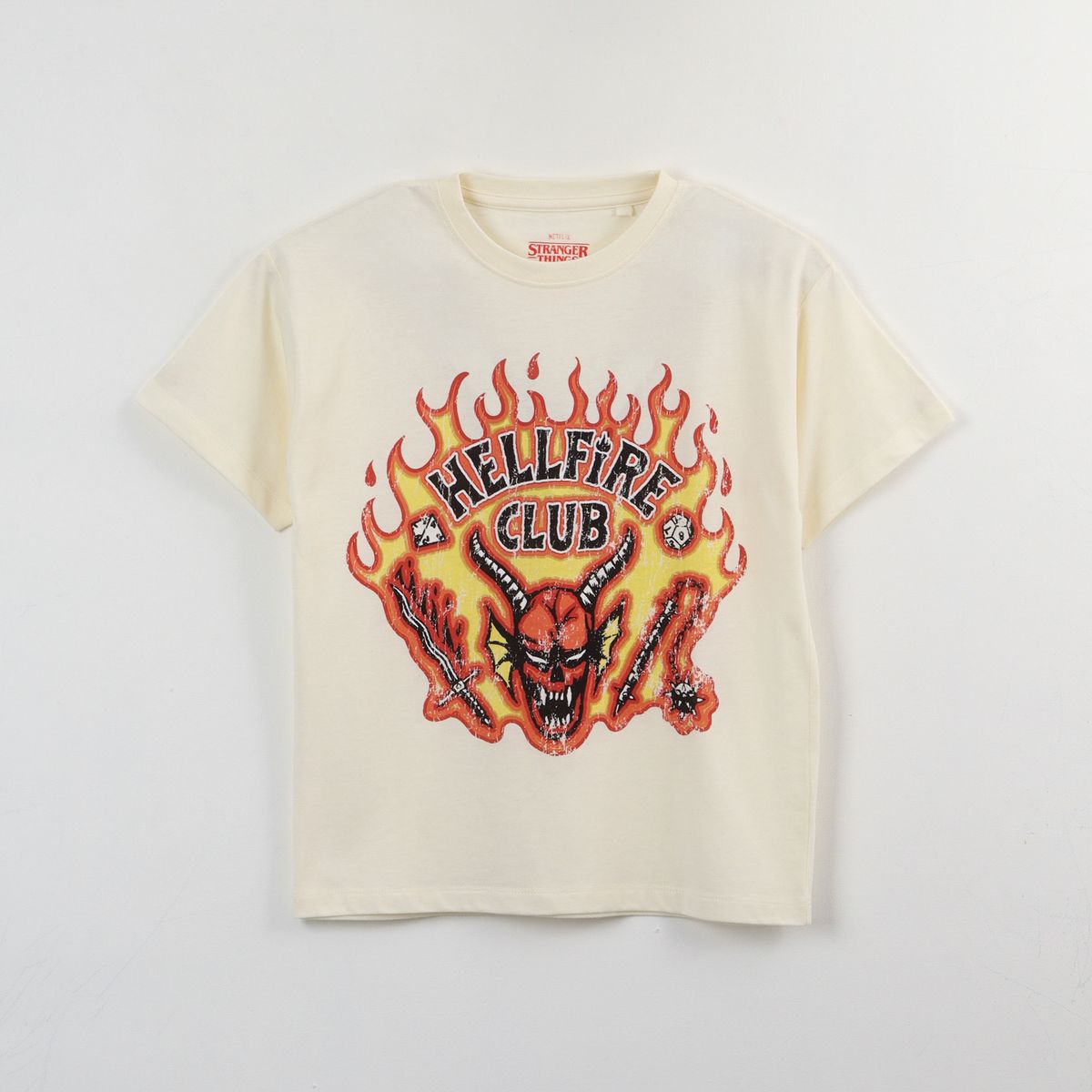 STRANGER THINGS - Polera Algodón Niño Stranger Things