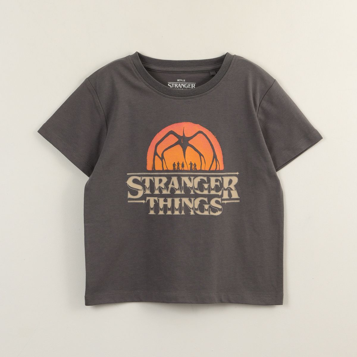 STRANGER THINGS - Polera Algodón Niña Stranger Things