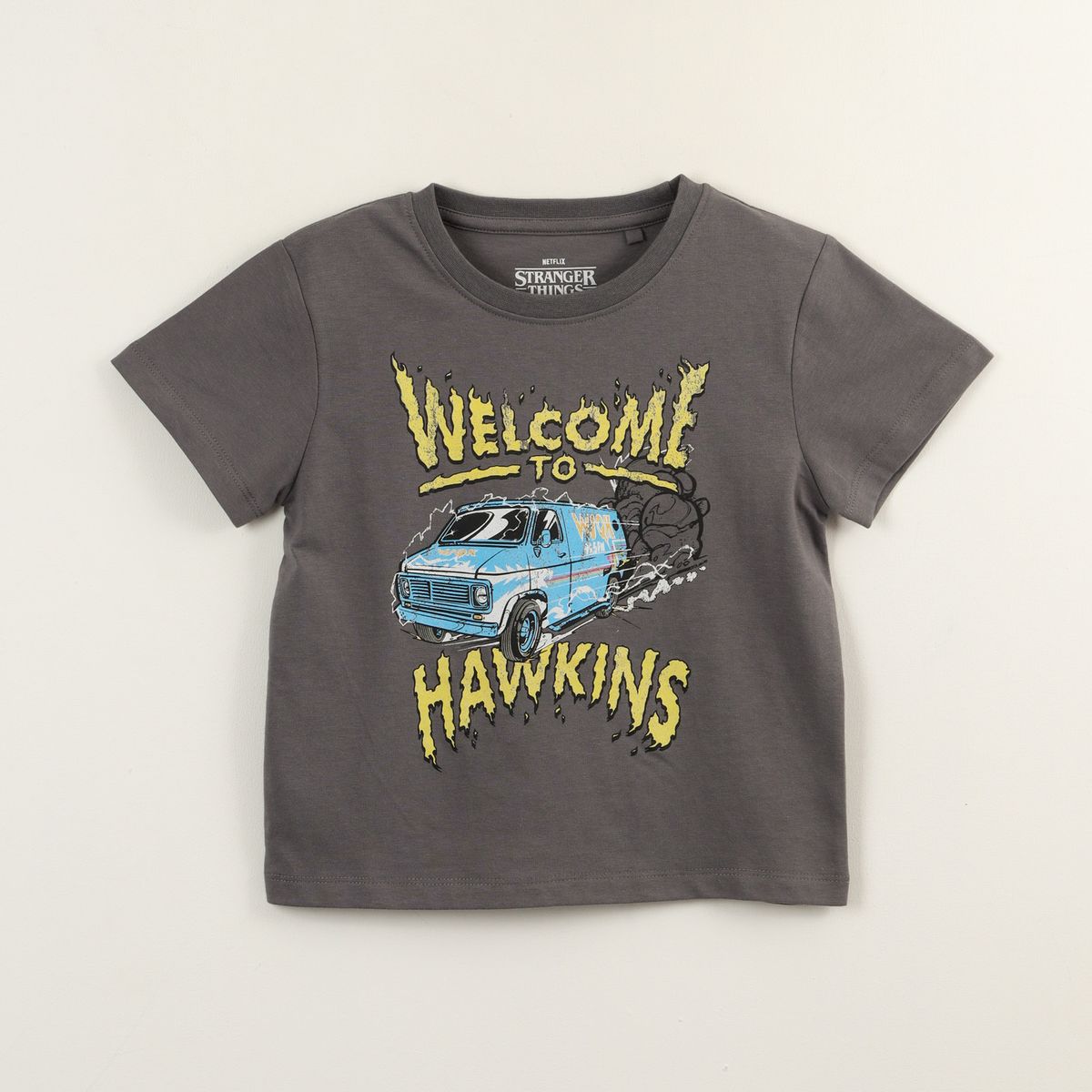 STRANGER THINGS - Polera Algodón Niña Stranger Things