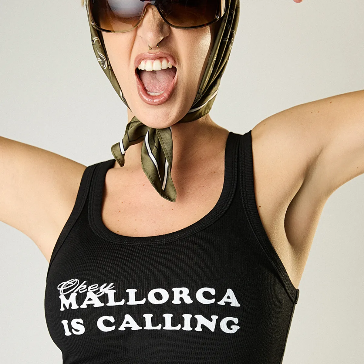 AMERICANINO - Polera Sin Manga Mujer Americanino x Maya 0Key