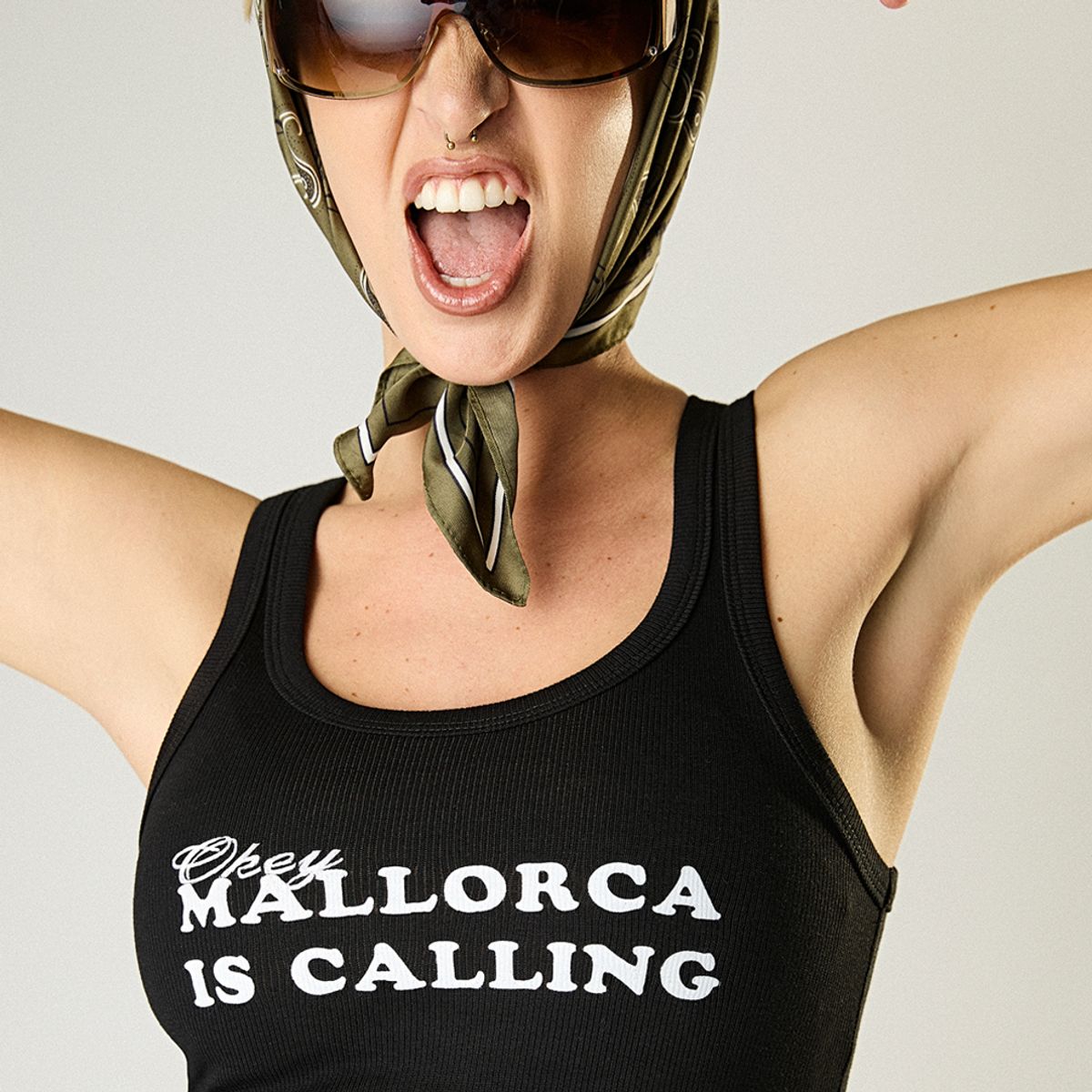 AMERICANINO - Polera Sin Manga Mujer Americanino x Maya 0Key