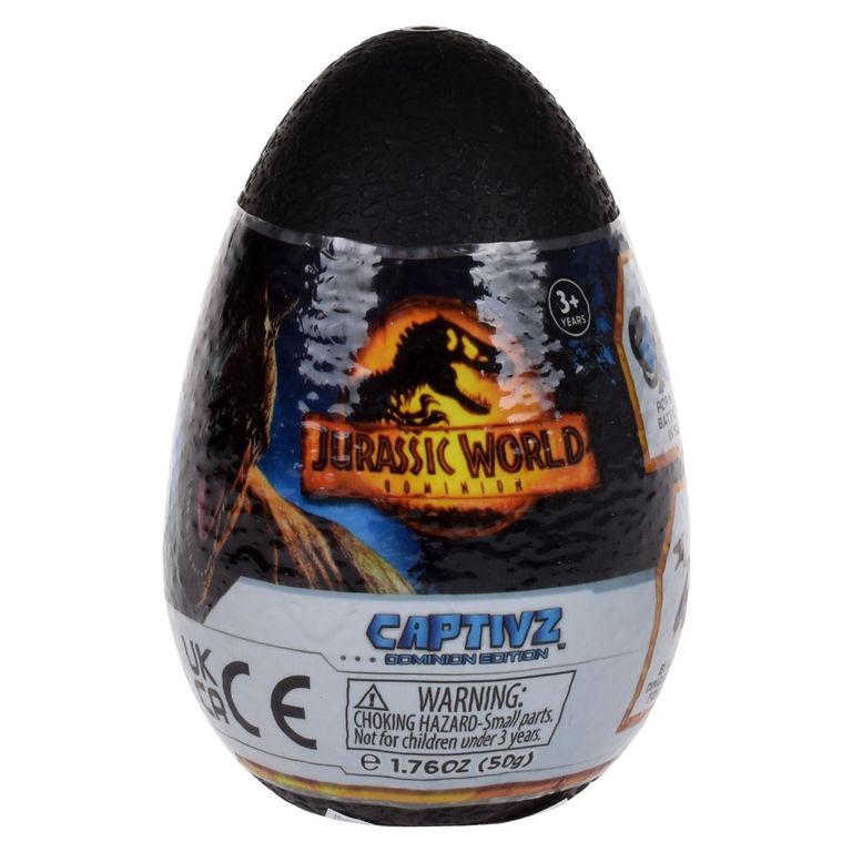 JURASSIC WORLD - Huevo Mediano Con Dinosaurio Y Sorpresas