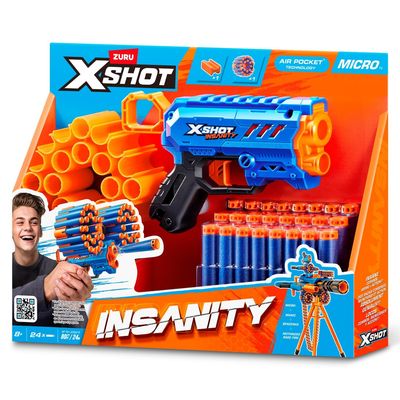 Imagen 2 del producto Lanza Dardos Insanity Micro Blaster Con 24 Dardos