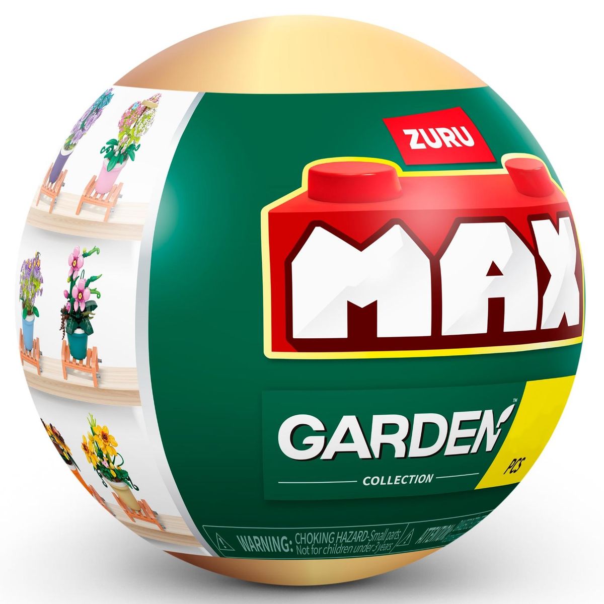 MAX - Set Bloques Garden Max - Con Diferentes Modelos De Piezas