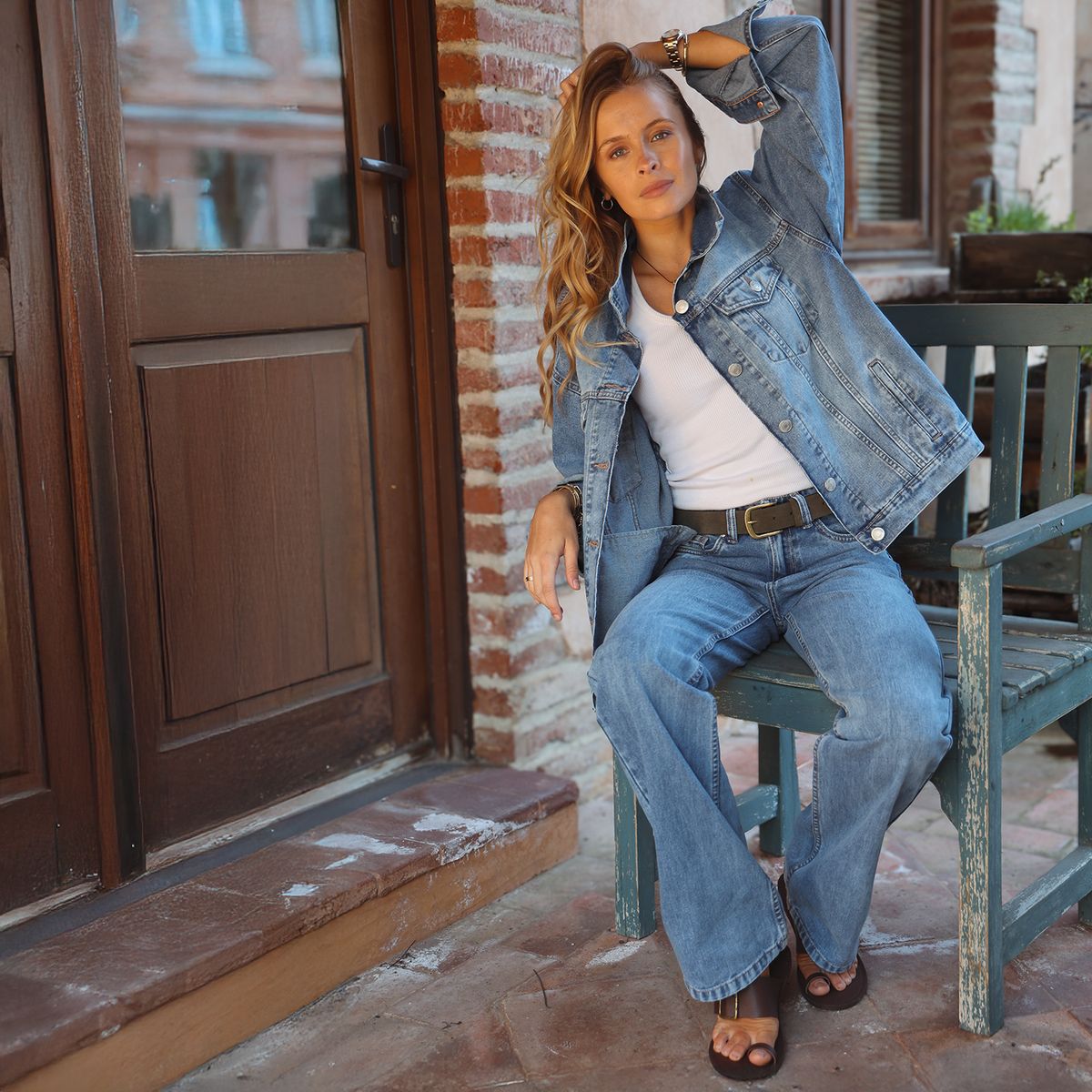 BASEMENT - Chaqueta Oversize Mujer Paula Mekis