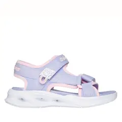 SKECHERS - Sola Glow Sandal Sandalia Niña Azul (27 A 36)