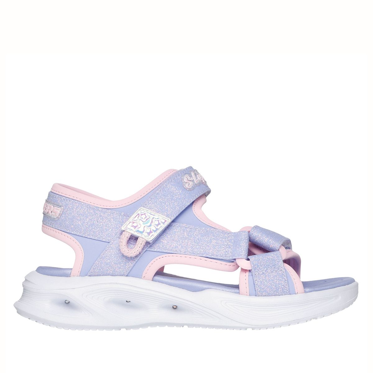 SKECHERS - Sola Glow Sandal Sandalia Niña Azul (27 A 36) Skechers