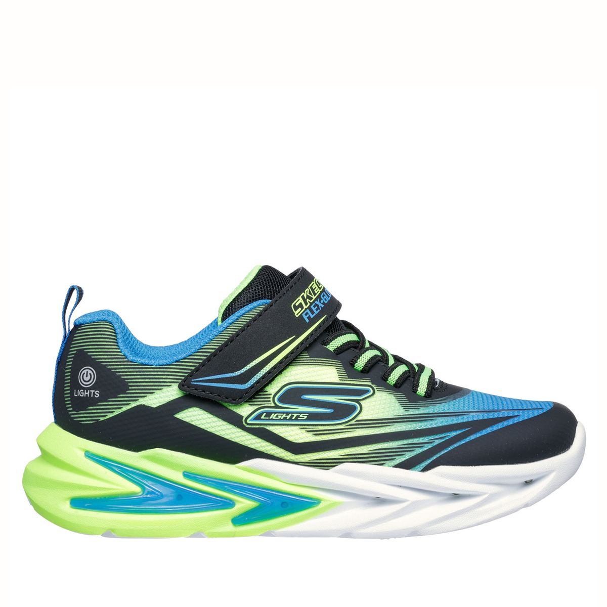 SKECHERS - Flex-Glow Ultra Zapatilla Urbana Niño Azul (26 A 35) Skechers