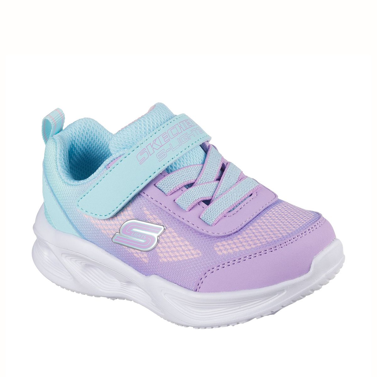 SKECHERS - Glow Zapatilla Urbana Bebé Niña Azul (20 A 25) Skechers