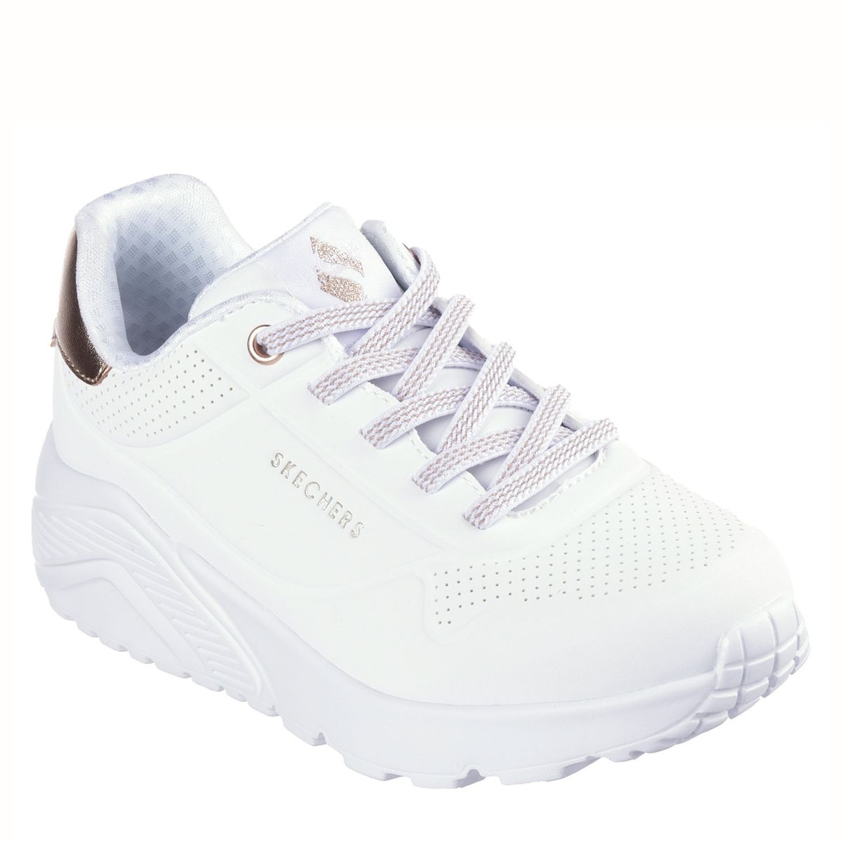 SKECHERS - Uno Lite Zapatilla Urbana Niña Blanco (30 A 38) Skechers