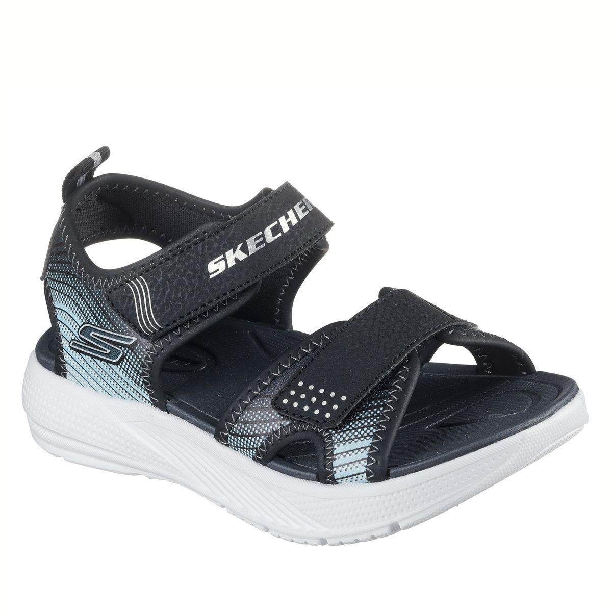 SKECHERS - Microspec-Splash Sandalia Niño Negro (27 A 36) Skechers