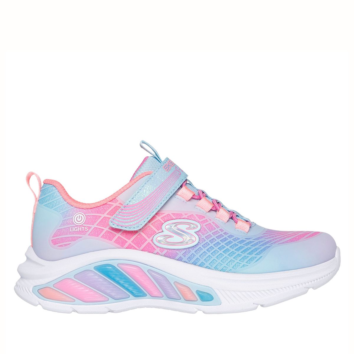 SKECHERS - Rainbow Cruisers Zapatilla Urbana Niña Azul (26 A 35) Skechers