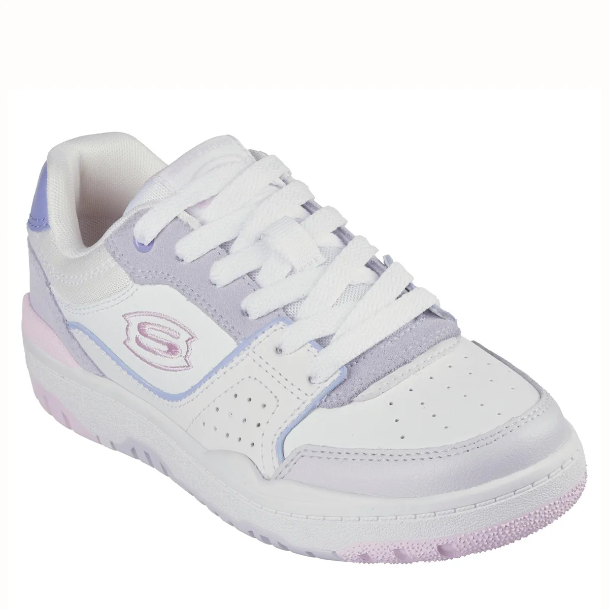 SKECHERS - Skx-228 Zapatilla Urbana Niña Cuero Blanco (26 A 35) Skechers