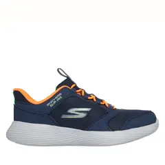 SKECHERS - Go Run 400 V2 Zapatilla Urbana Niño Azul (26 A 35)