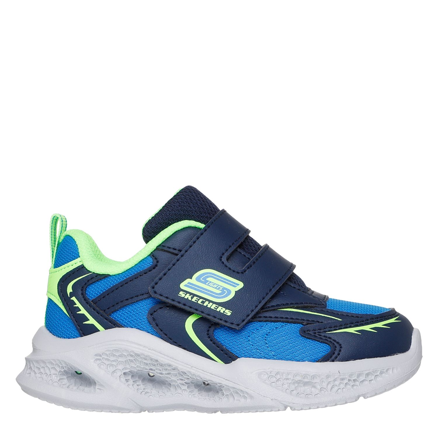 SKECHERS Meteor-Lights Zapatilla Urbana Niño Azul (20 A 25