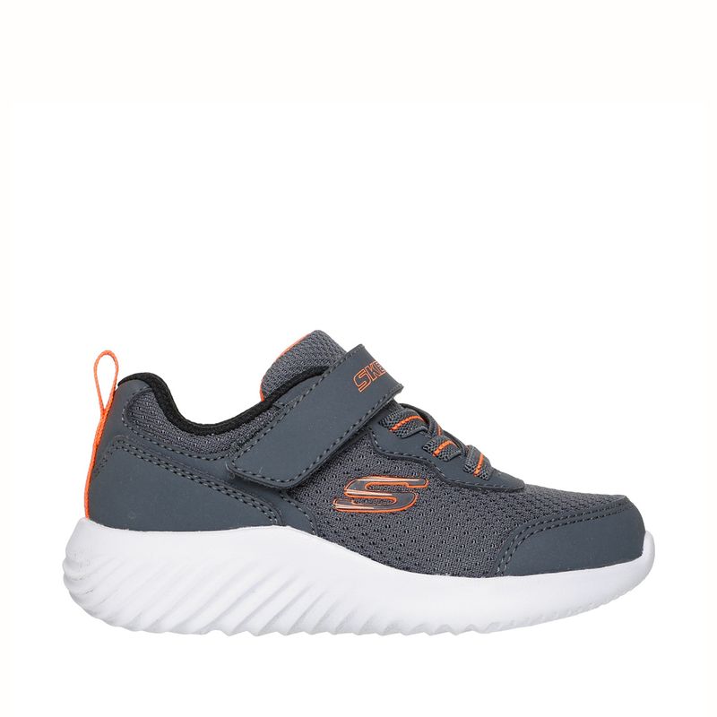 SKECHERS - Bounder Zapatilla Urbana Niño Gris (20 A 25) Skechers