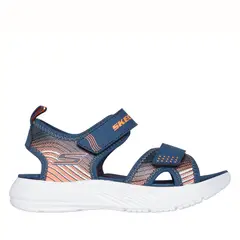 SKECHERS - Microspec-Splash Sandalia Niño Negro (27 a 36)