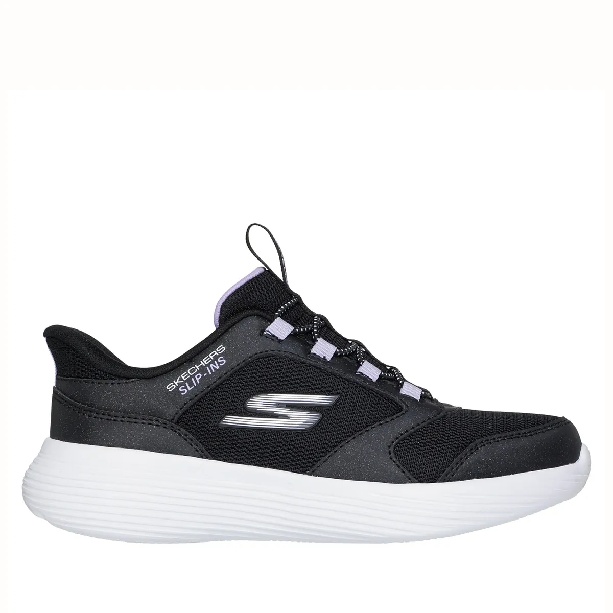 SKECHERS - Go Run 400 V2 Zapatilla Urbana Niña Negro (26 A 35) Skechers