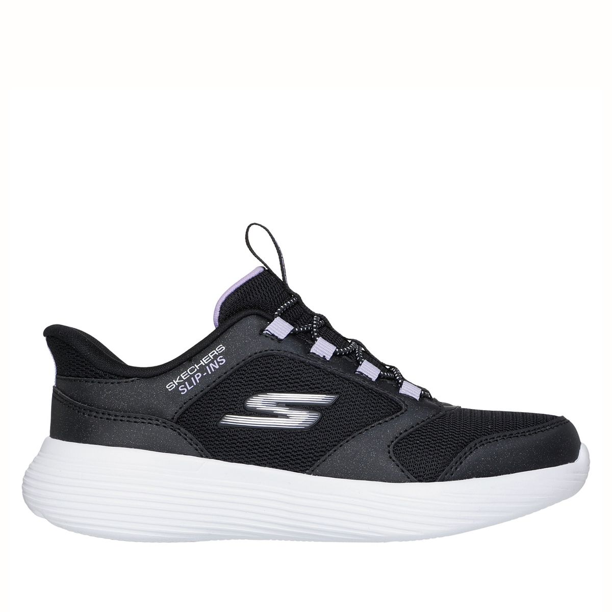 SKECHERS - Go Run 400 V2 Zapatilla Urbana Niña Negro (26 A 35) Skechers