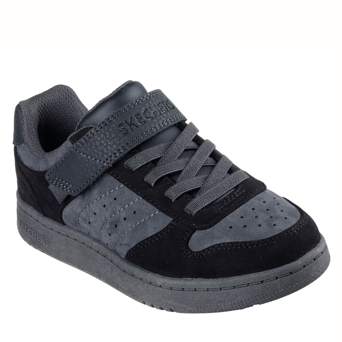SKECHERS - Quick Street Zapatilla Urbana Niño Negro (26 A 35) Skechers