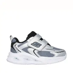 SKECHERS - Meteor-Lights Zapatilla Urbana Niño Gris (20 A 25)