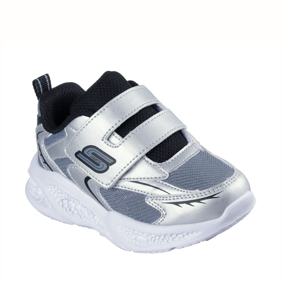 SKECHERS - Skechers Meteor-Lights Zapatilla Urbana Niño Gris (20 A 25) Skechers