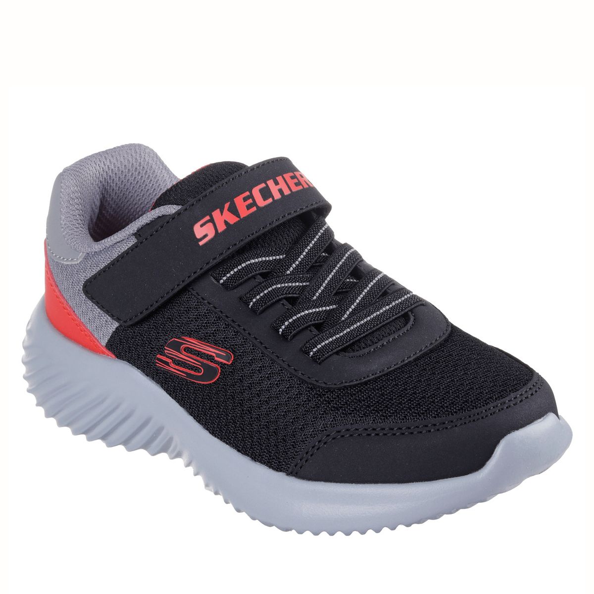 SKECHERS - Bounder Zapatilla Urbana Niño Negro (26 A 35) Skechers