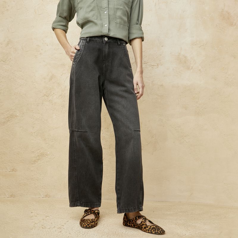 BASEMENT - Jeans Baggy Mujer Basement