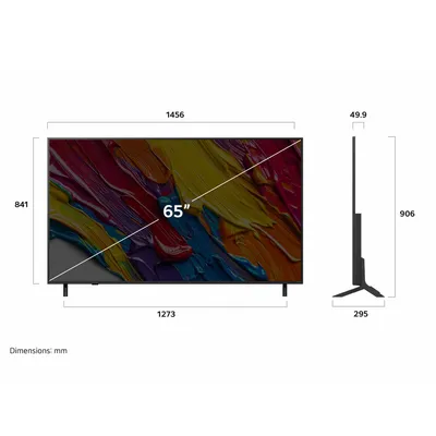 Imagen 2 del producto Televisor QNED 65"" Smart TV 4K Ultra HD 65QNED82ASG 2025 + Magic Remote Control