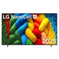 Televisor NANO 86"" Smart TV 4K Ultra HD 86NANO80ASA 2025 + Magic Remote Control