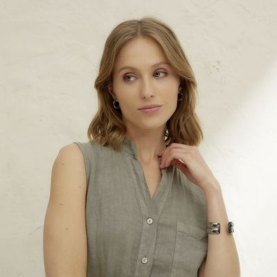 Imagen 2 del producto Blusa Mujer 100% Lino Hecho en Italia