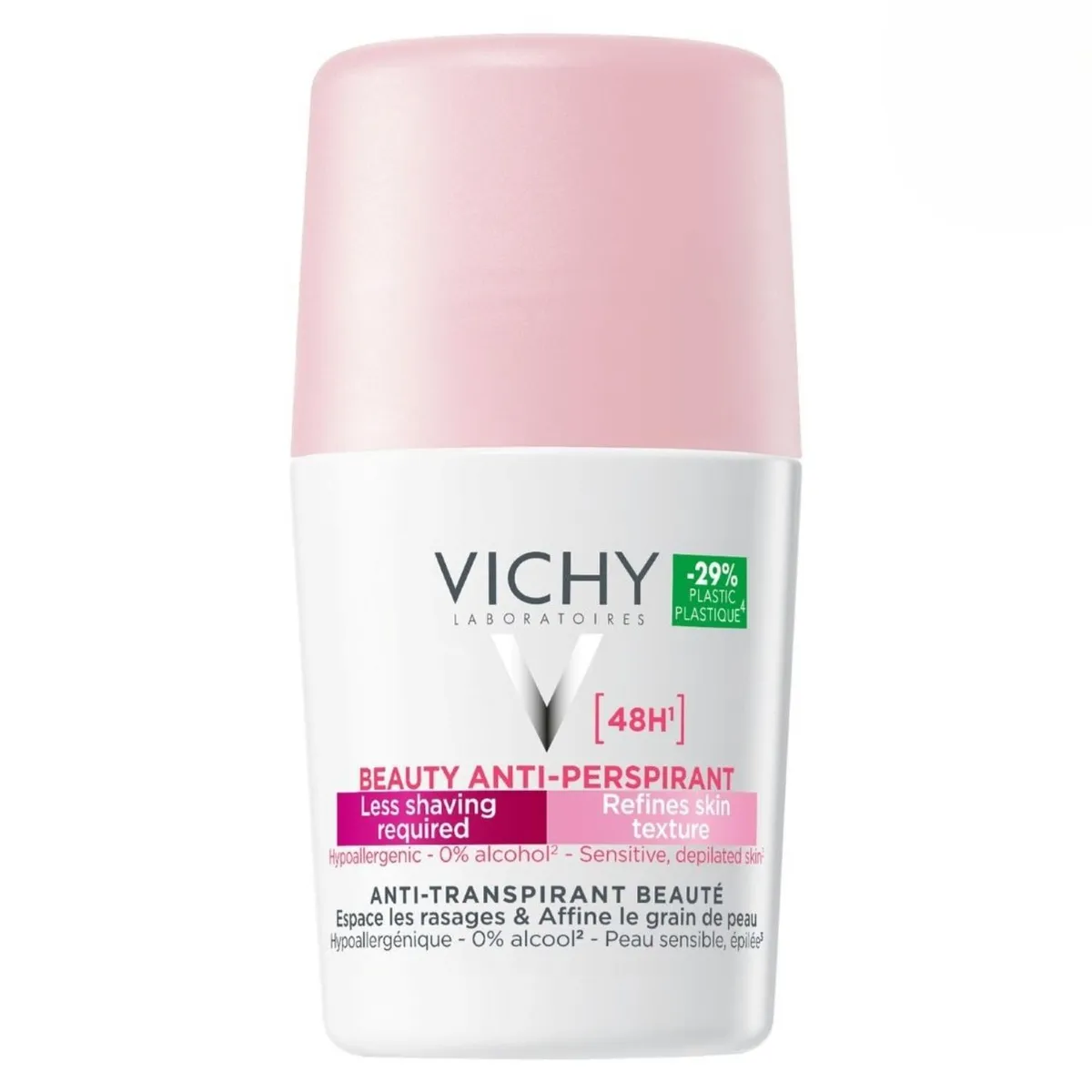 VICHY - Desodorante Roll On Antitranspirante Belleza 48h 50 Ml Vichy