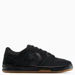 CONVERSE - Zapatilla Urbana Hombre Cuero Negro