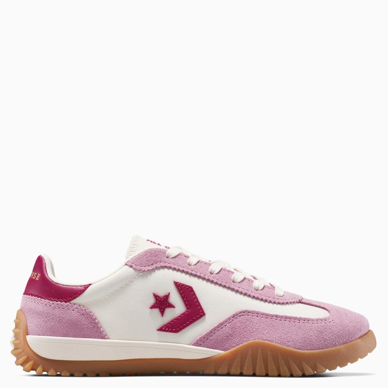 CONVERSE - Zapatilla Urbana Mujer Cuero Rosado Converse