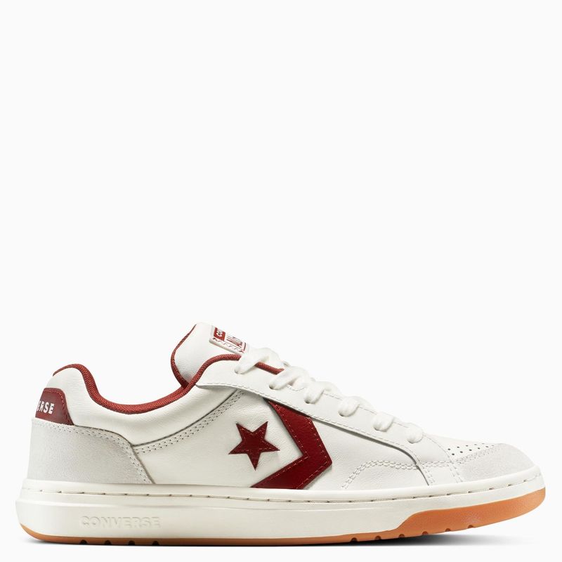 CONVERSE - Zapatilla Urbana Mujer Cuero Blanco Converse