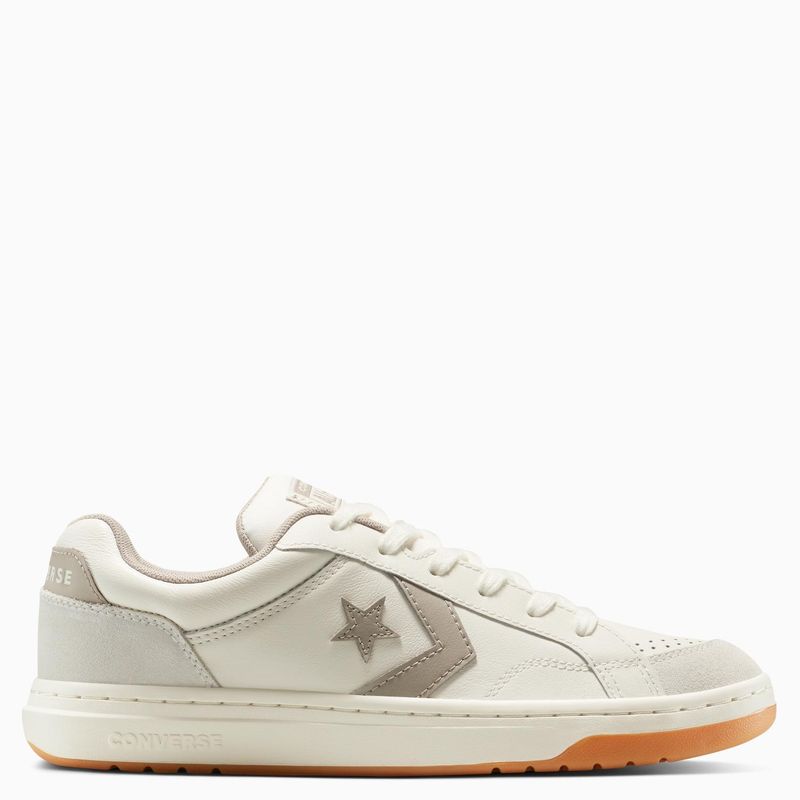 CONVERSE - Zapatilla Urbana Mujer Cuero Blanco Converse
