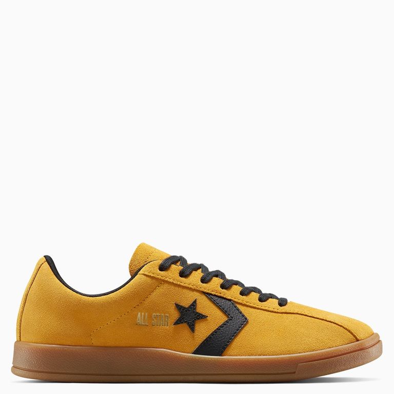 Classic Trainer Zapatilla Urbana Mujer Cuero Amarillo