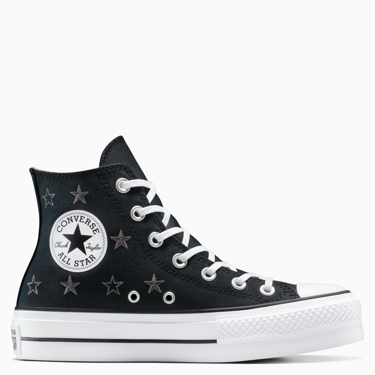 CONVERSE - Chuck Taylor All Star Lift Zapatilla Urbana Mujer Negro Converse