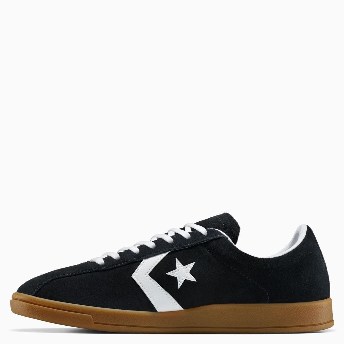 CONVERSE - Classic Trainer Zapatilla Urbana Hombre Cuero Negro Converse