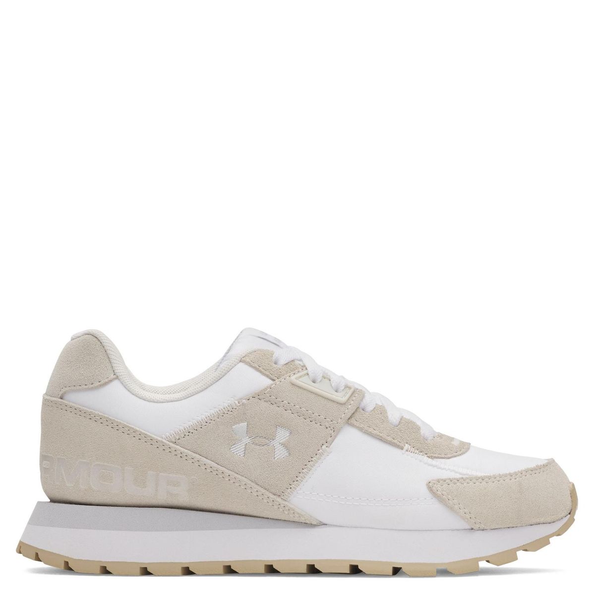 UNDER ARMOUR - Essential Runner Zapatilla Urbana Mujer Beige Under Armour